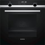 Siemens iQ500 Einbau-Elektro-Backofen HB578BBS0 / Edelstahl / A / activeClean Selbstreinig...