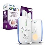 Philips Avent SCD501/00 Audio-Babyphone mit DECT-Technologie, Nachtlicht, Geräuschpegelan...