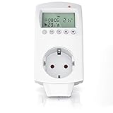 Thermostat digital - Steckdosenthermostat - Steckdosen Thermostat für Heizung Heizgeräte...