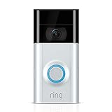 Ring Video Doorbell 2 | Video Türklingel 2 1080p HD-Video, Gegensprechfunktion, Bewegungs...