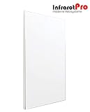 InfrarotPro Infrarotheizung, Weiß, 60x80x3 cm