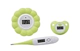 H+H BS 38 Thermometer Set (Badewannenthermometer, Schnullerthermometer, Fieberthermometer,...