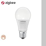 OSRAM Smart+ LED, ZigBee Lampe mit E27 Sockel, warmweiß, dimmbar, Direkt kompatibel mit E...