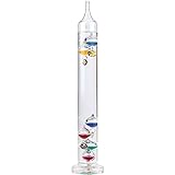 PEARL Galileisches Thermometer: Galileo-Thermometer Classic (Glasthermometer)