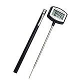 Lebensmittel-Thermometer Lange Probe Digitales Kochen Thermometer mit Sofort Read Sensor f...