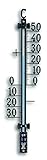 TFA Dostmann Analoges Thermometer, 12.5000, aus Metall, wetterfest