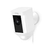 Ring Spotlight Cam Wired | HD Sicherheitskamera mit LED Licht, Sirene und Gegensprechfunkt...