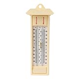 Max Min Thermometer - Indoor Outdoor Garten Gewächshaus Wandtemperatur Monitor -40 bis 50...