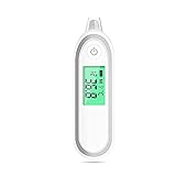 Teepao [2018er-Entriegelung Ohr- und Stirnthermometer, digitales medizinisches Thermometer...