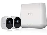 Arlo Pro Smart Home 2 HD-Überwachungskameras und Sicherheitssystem (100% kabellos, 720p H...