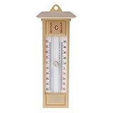 zijianZZJ Thermometer, 2019, Gewächshaus, Max-Min Presse, Thermometer, traditioneller Tem...