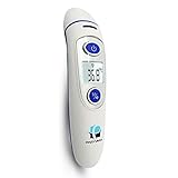 paryvara Digitales Stirn- und Ohr-Thermometer. Medizinisches Thermometer, geeignet für Ba...