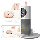 Cadrim Mini Kamera 720P IP Funk Überwachungskamera Wlan mit Babypflege Monitor Sicherheit...