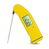 ETI SuperFast Thermapen 4 - Professionelles Thermometer mit 360°-Rotations-Display gelb