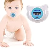 SCG Deluxe Digitales Nuckel-Thermometer für Babys CE-zertifiziert mit Batterien