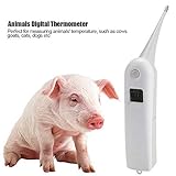 HEEPDD Haustier Thermometer,Tierisches elektronisches Ehermometer Schnelles klinisches dig...