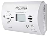 Hekatron 31-6300001-01-XX CO Melder mit Batterie & Co Sensor mit bis zu 10 Jahren Leistung...