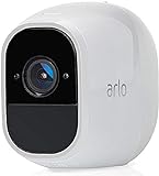 Arlo Pro2 Smart Home Zusatz-Überwachungskamera & Sicherheitsalarm (130 Grad Blickwinkel, ...