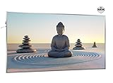 1200W Infrarotheizung mit Bild (Buddha) - Smart & Nice Serie mit Ein-/Ausschalter - Fern I...