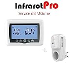 InfrarotPro Funkthermostat - Thermostat für Infrarotheizungen - programmierbar WT08-5 Jah...