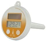 Steinbach Digital Solar Schwimmthermometer, Ø 75 mm, 061330