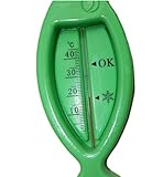 Westeng Babybad-Thermometer im Fisch-Stil, zum Messen der Bade Wasser Temperatur, Sicher u...