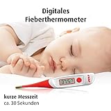 reer 9840 Digitales Express-Fieber-Thermometer fürs Baby, misst in 30 Sekunden, für Nick...