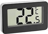 TFA Dostmann digitales Thermometer, schwarz