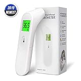 Slimerence 5-IN-1 Fieberthermometer Ohrthermometer Stirnthermometer，Digitales Infrarot T...