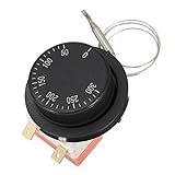LaDicha Dial Thermostat Temperaturregel Schalter für elektrischer Backofen AC 250V 10A 50...