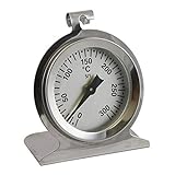 Lantelme Edelstahl Backofenthermometer 300 °C Analog Backofen Bratofen Herd Thermometer 3...