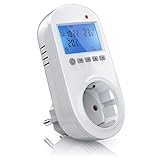 Bearware Steckdosen-Thermostat - Steckerthermostat - Digital Plug In Thermostat - individu...