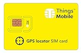 SIM-Karte für GPS-ORTUNGSGERÄT - Things Mobile - mit weltweiter Netzabdeckung und Mehrfa...