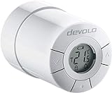 devolo Home Control Heizkörperthermostat (Funk Heizungssteuerung, Smarthome Thermostat, Z...