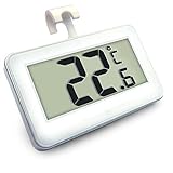 Digital-Tiefkühltruhe-Thermometer Drahtloser Kühlraum-Thermometer und Innentemperatur-Mo...