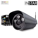 INSTAR IN-5907HD schwarz - WLAN Überwachungskamera - IP Kamera - wetterfeste Außenkamera...