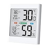 Digitale Hygrometer Thermometer Wetter station,Innen Temperatur und Luftfeuchtigkeitsmesse...