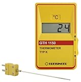 GHM Greisinger GTH 1150-Gourmet-SET Bratenthermometer, Thermometer mit Einstechfühler, Ku...