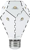 Nanoleaf one 800 - dimmbare Design LED Birne mit sehr hoher Effizienz [A++ | 850 Lumen | E...