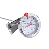 Kochthermometer Grillthermometer Haushaltsthermometer Edelstahl-Thermometer Küchenthermom...