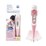 Geratherm baby flex rosa I Digitales Fieberthermometer mit flexibler Spitze für Babys