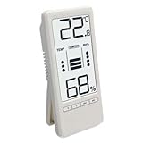 Temperaturstation WS 9119 mit Innentemperatur- und Innenluftfeuchteanzeige sowie Wohlfühl...