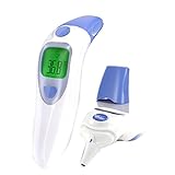 Stirn Ohr Thermometer Professionelle Infrarot Digital Baby Fieberthermometer Präzise Anze...