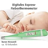 reer 9850 Digitales Express-Fieber-Thermometer fürs Baby, misst in 10 Sekunden, flexible ...