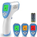 KETOTEK Digital Fieberthermometer Baby Erwachsenen Ohrthermometer Digitales Infrarot Therm...