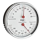 TFA-Dostmann Thermo-Hygrometer TFA 45.2041.42 für EIN besseres Wohn und Raumklima