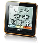 Oregon Scientific Wetterstation Funk mit Außensensor 4-Zonen Thermometer Hygrometer mit S...