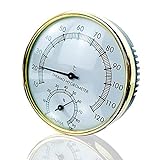 Sauna Thermometer Hygrometer, 2 in 1 Saunathermometer Thermometer Hygrometer Mini-Thermome...