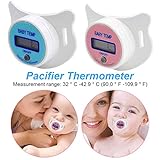 Schnullerthermometer orales Temperaturüberwachungswerkzeug Baby Kind Schnuller elektronis...