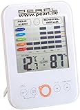 PEARL Schimmelalarm: Digital-Hygrometer/Thermometer mit Schimmel-Alarm und LCD-Display (Sc...